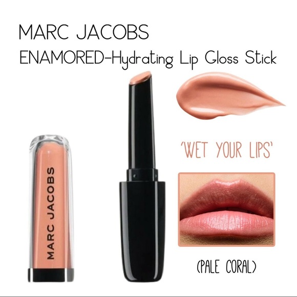 ⭐️SALE!!⭐️ Wet Your Lips (570) MARC JACOBS BEAUTY ENAMORED HYDRATING LIP GLOSS - Picture 1 of 5